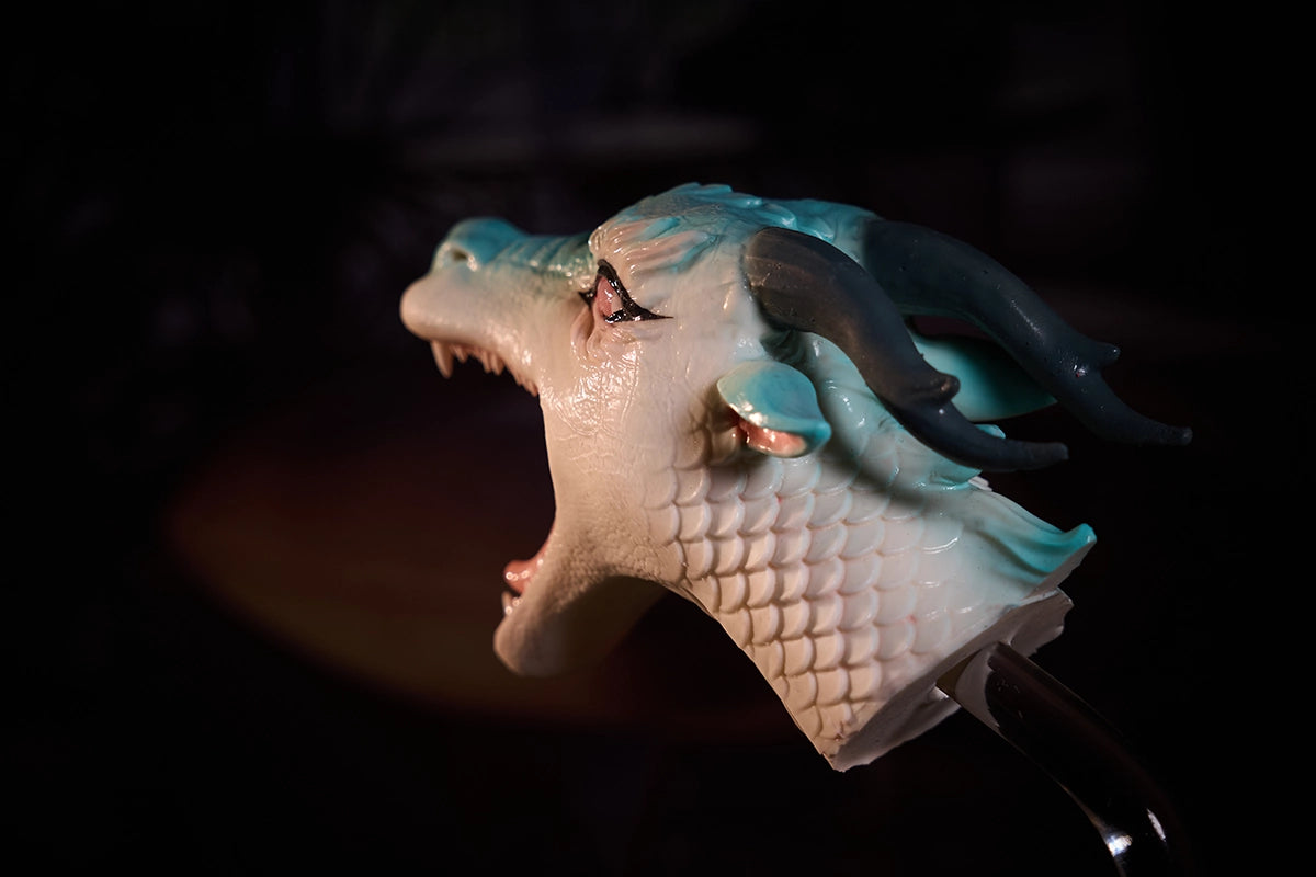 Aurora Dragon Head Close-up