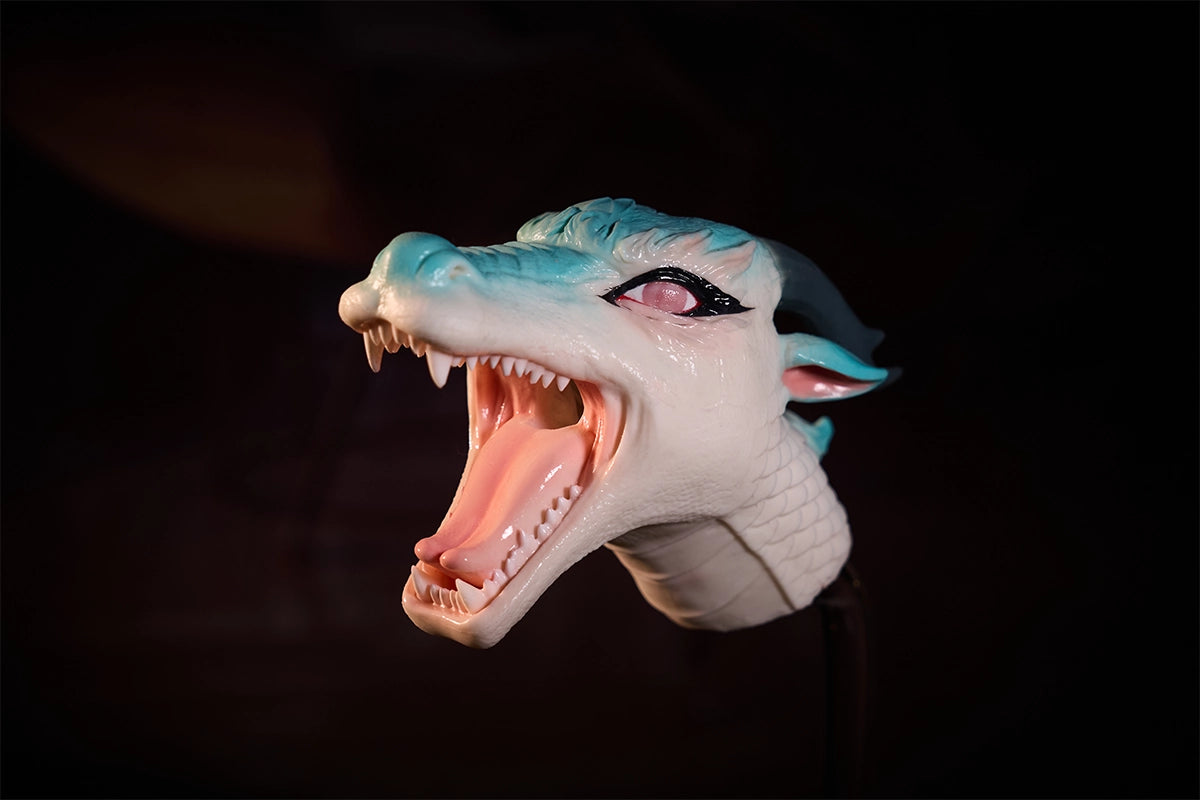 Aurora Ice Dragon Furry Oral Sex Toy