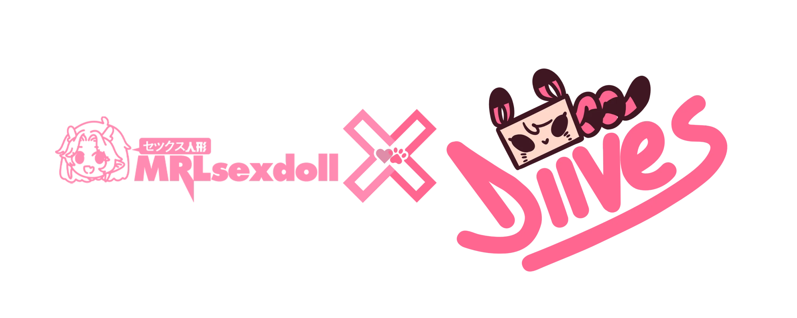 Mrlsexdoll and DiivesArt official collaboration text graphic
