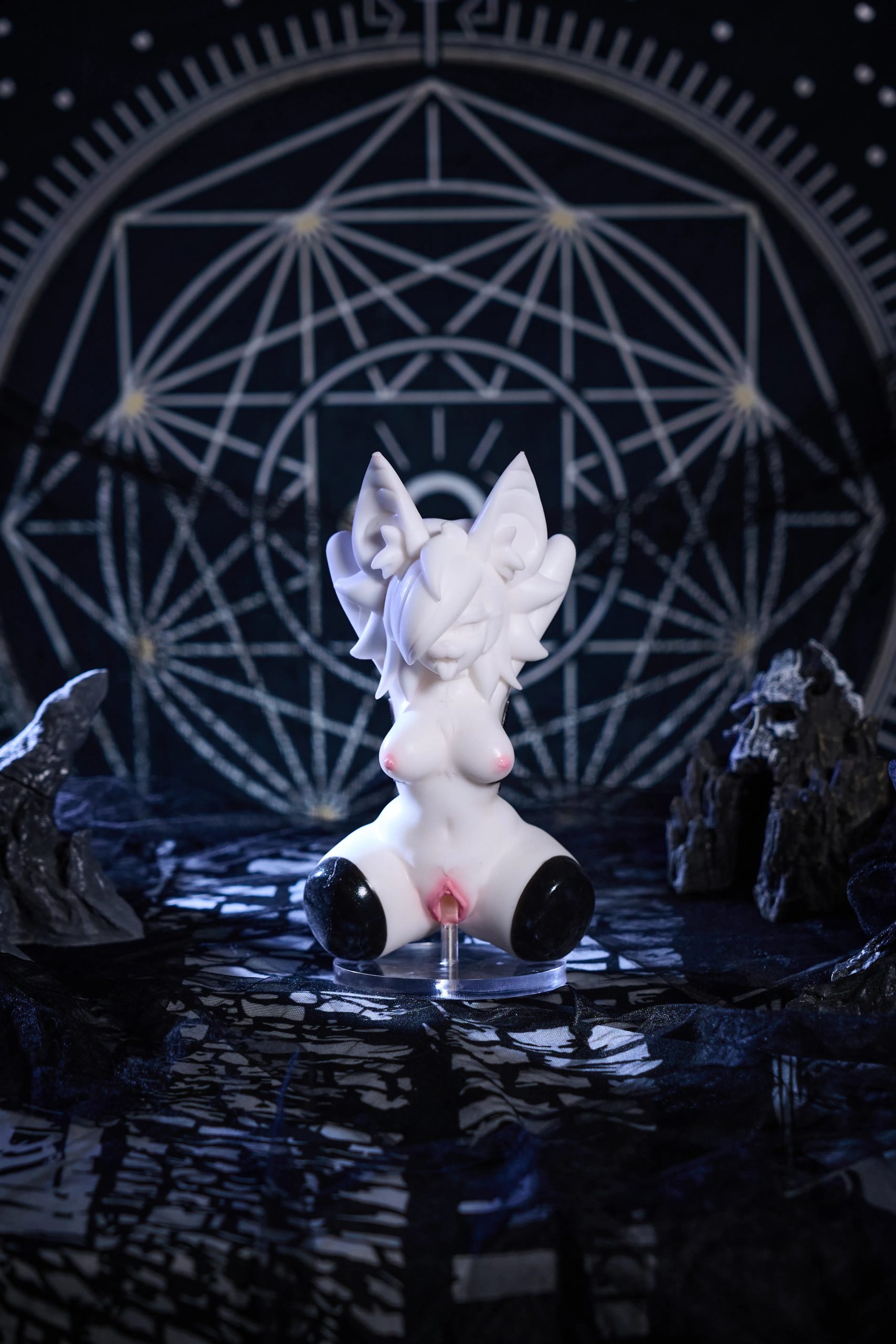 Asphodel bat furry onahole full body standing view