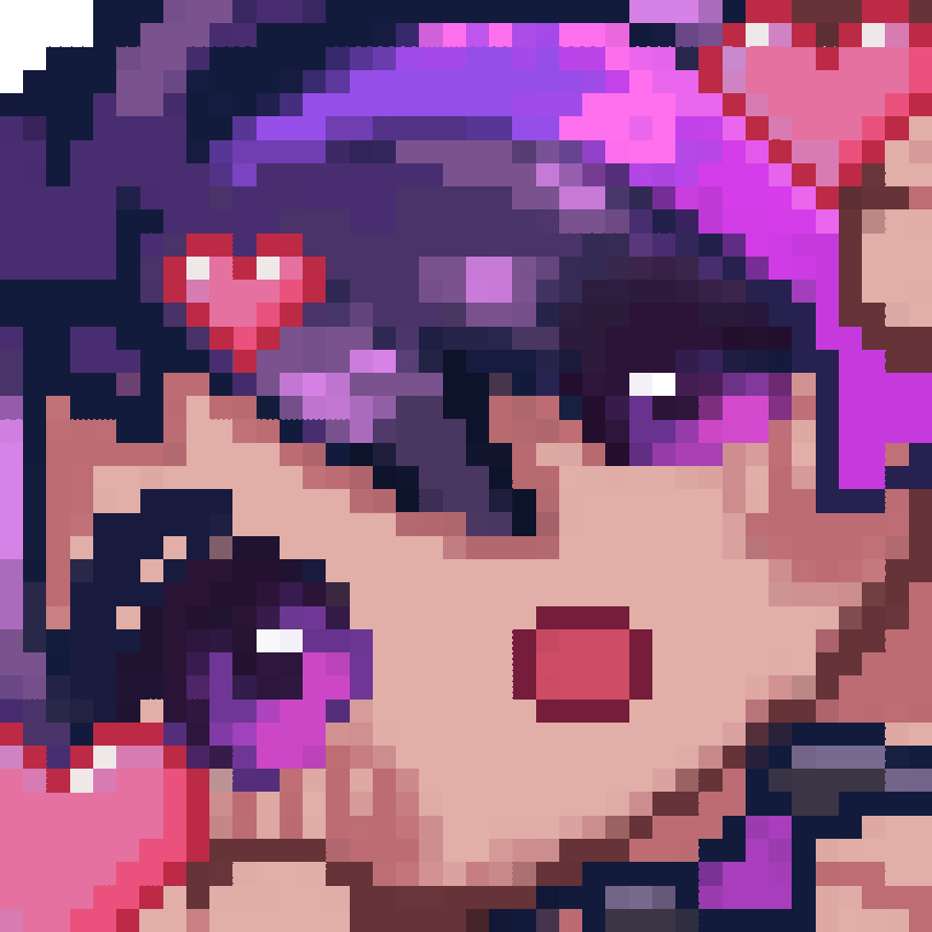 Cute animated Osiimi blushing