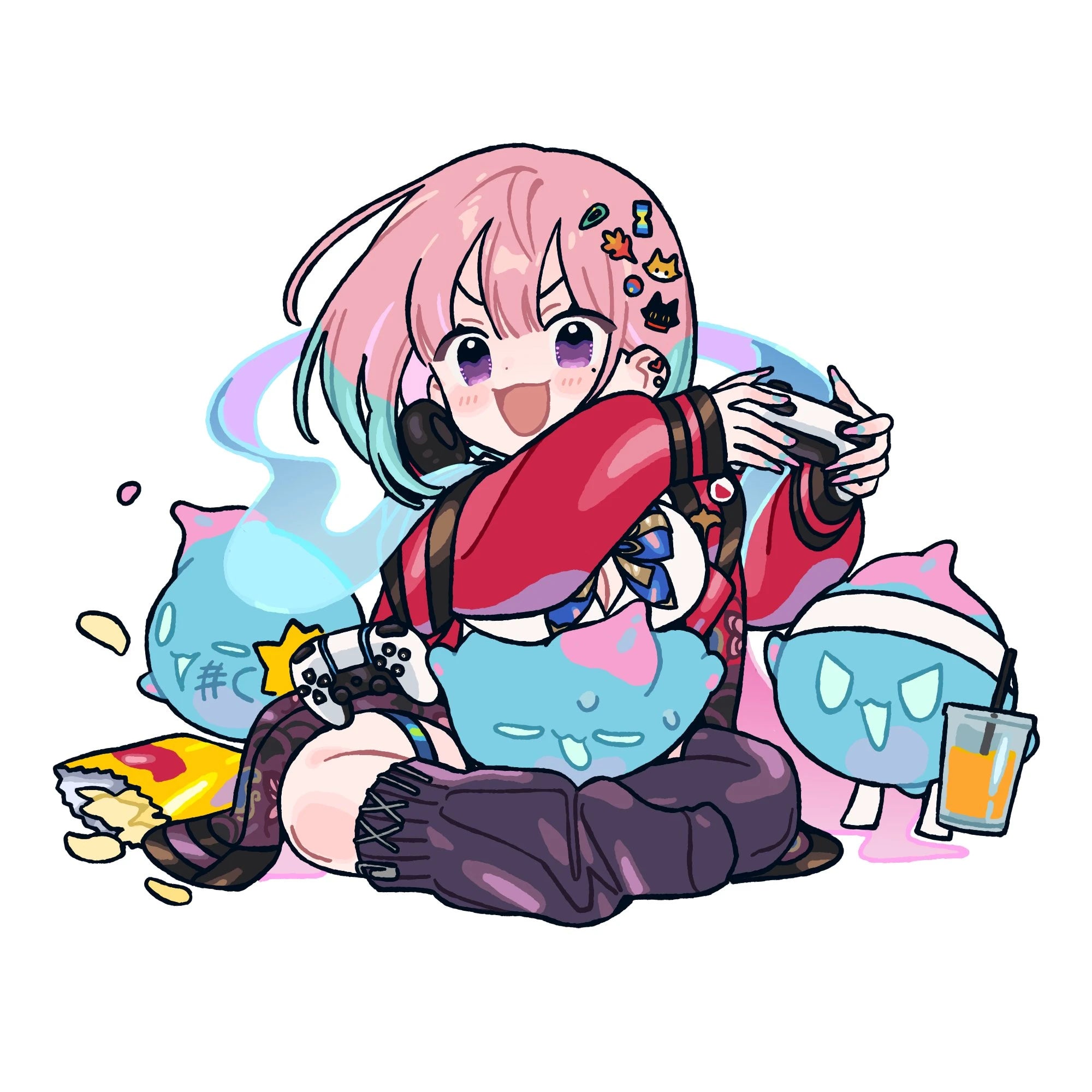 Cute chibi art of Reiyu GuiGui character