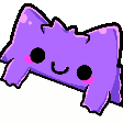 Gengar playing bongo icon animation