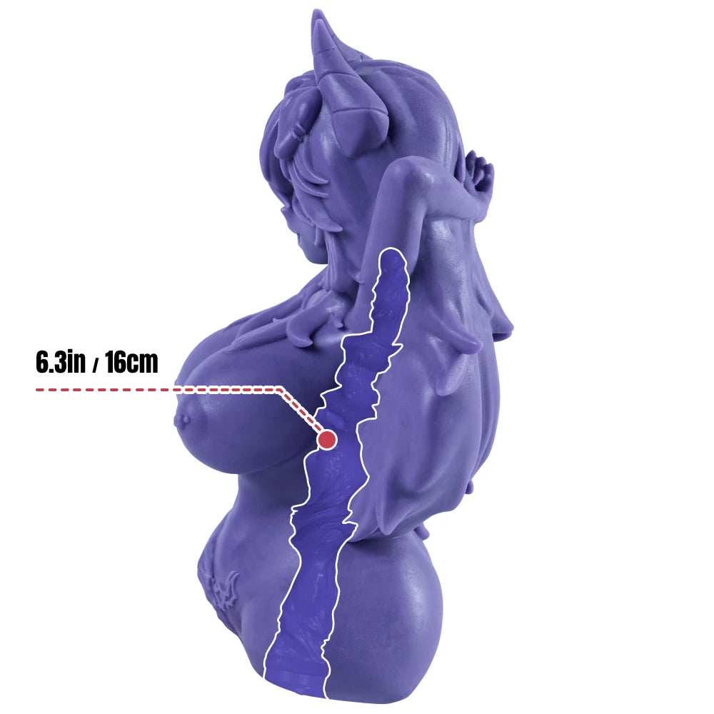 Aruna onahole tunnel length diagram showing the 16 cm internal channel depth